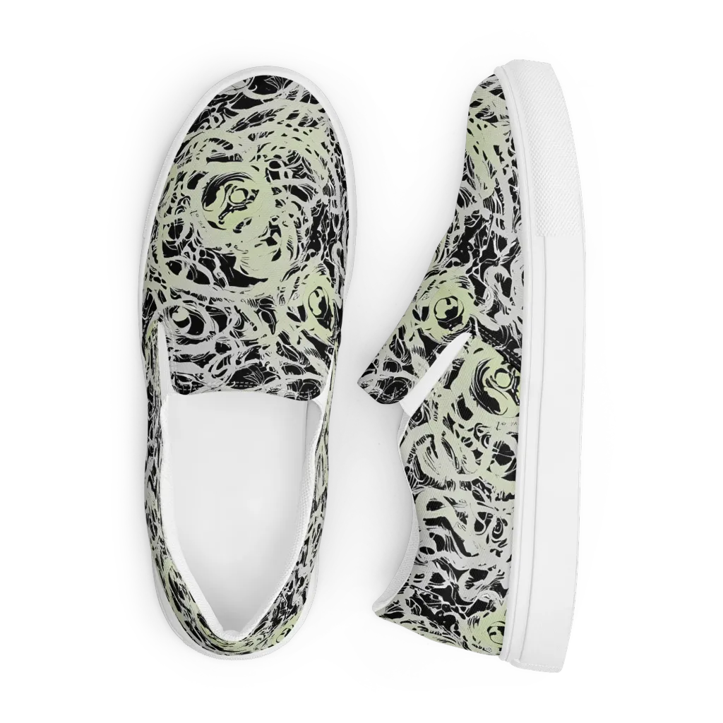 Fossil Current on Men's Slip-On Canvas Shoes — Front