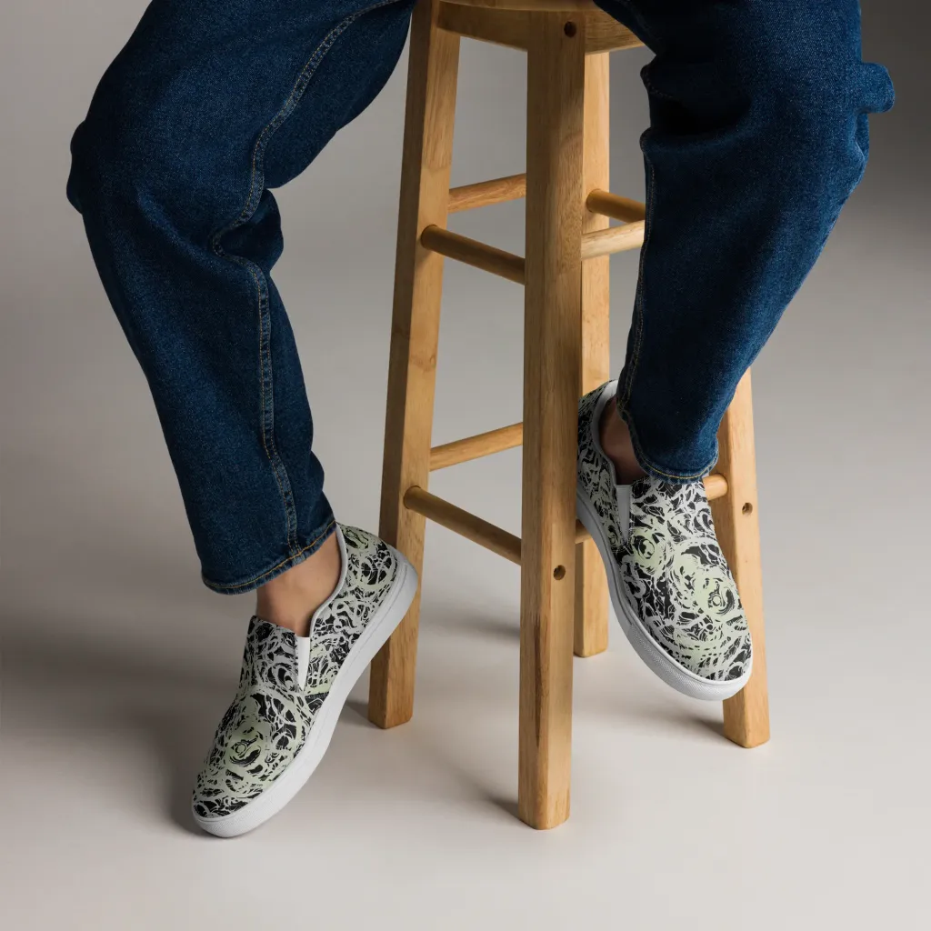 Fossil Current on Men's Slip-On Canvas Shoes — Front