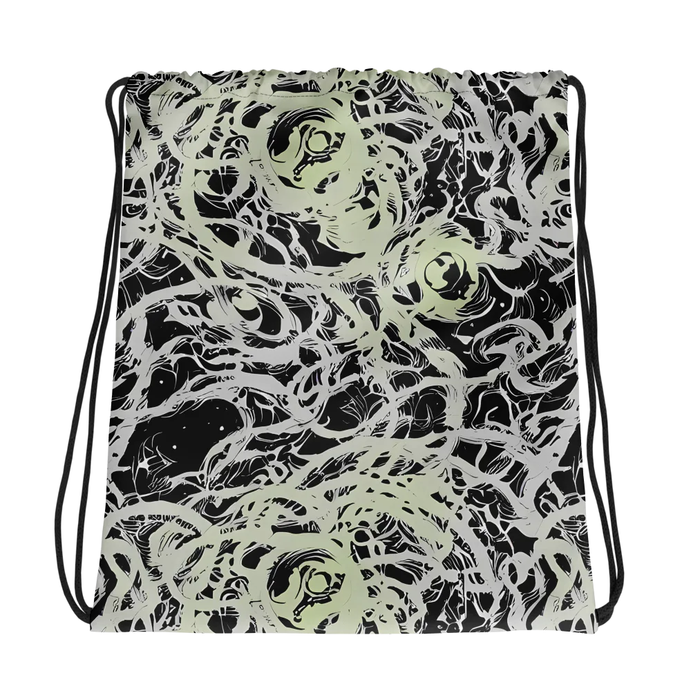 Fossil Current on Drawstring Bag — Photo