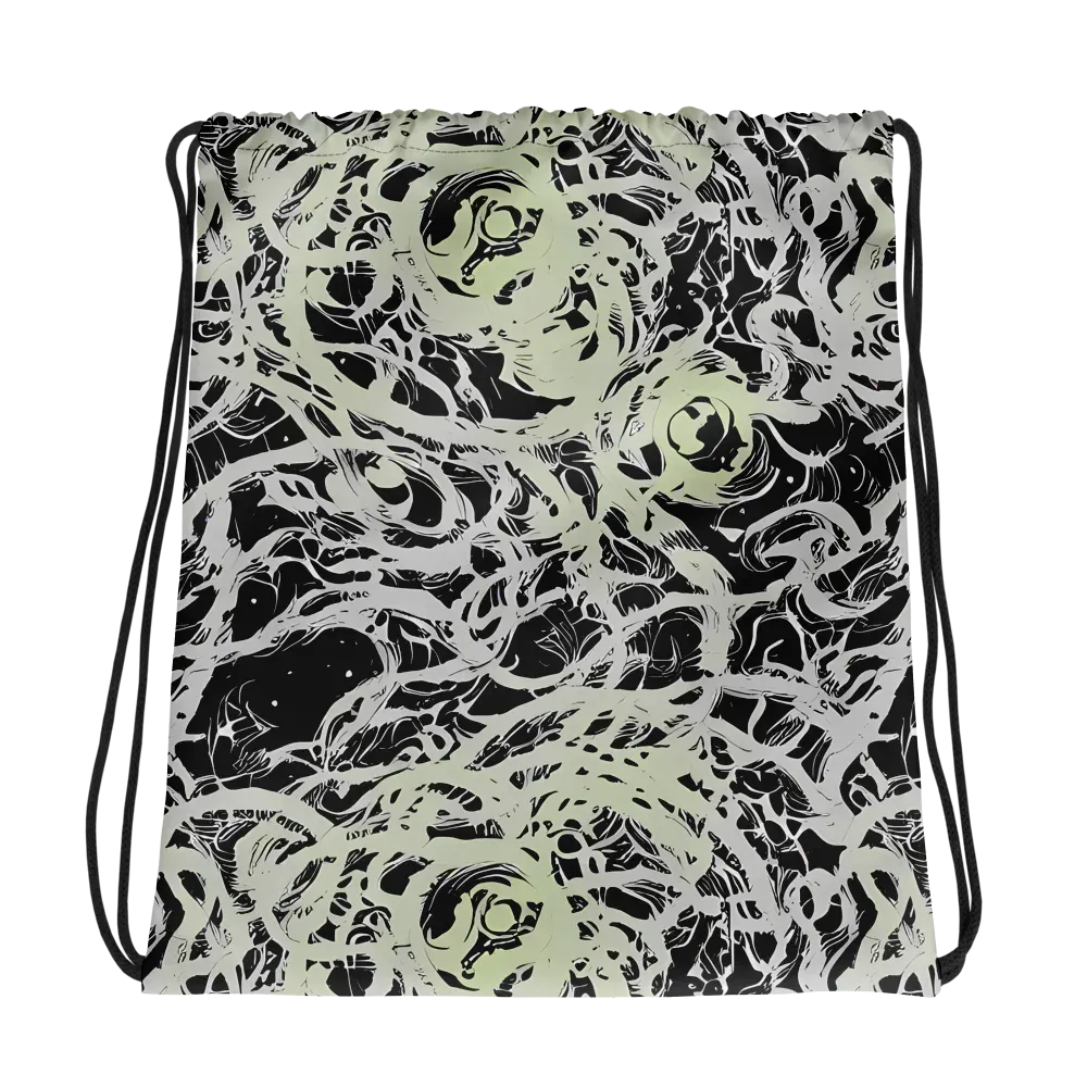 Fossil Current on Drawstring Bag — Photo