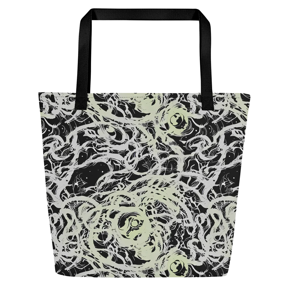 Fossil Current on Large Tote Bag W/ Pocket — Front