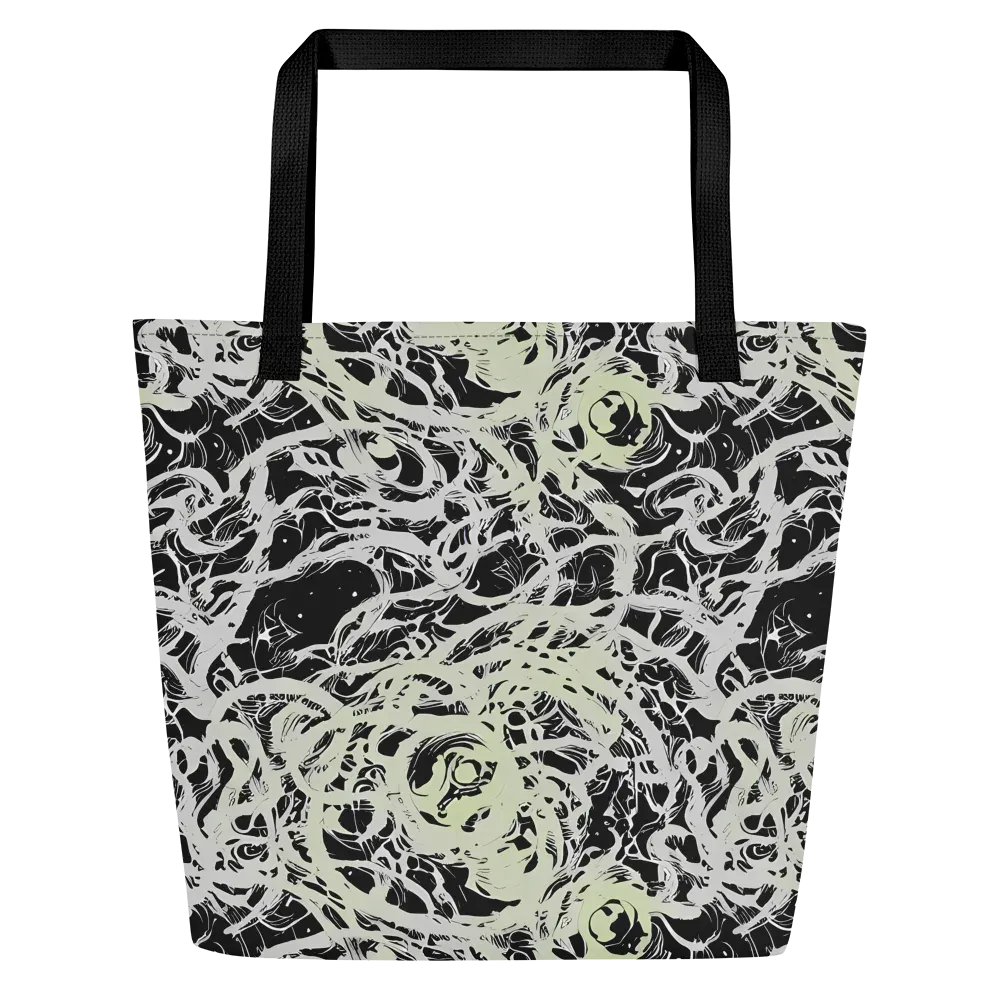 Fossil Current on Large Tote Bag W/ Pocket — Front