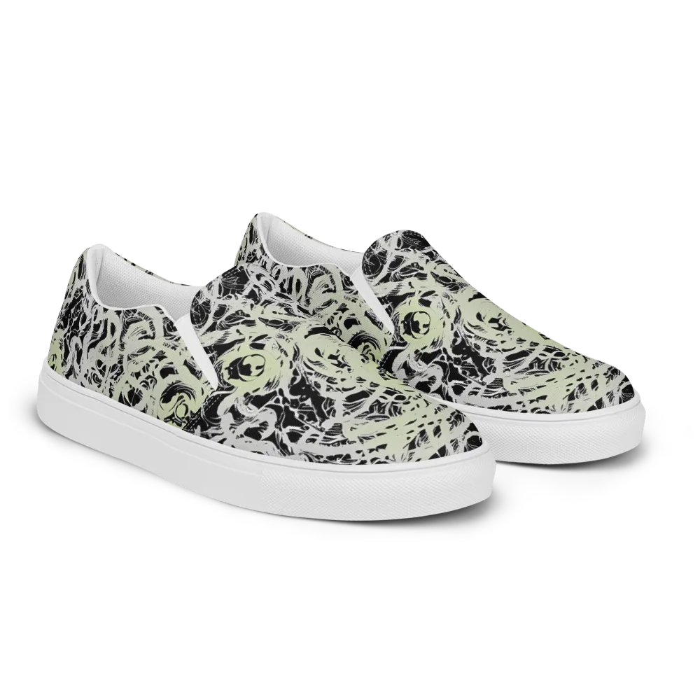 Fossil Current on Women's Slip-On Canvas Shoes — Right Front