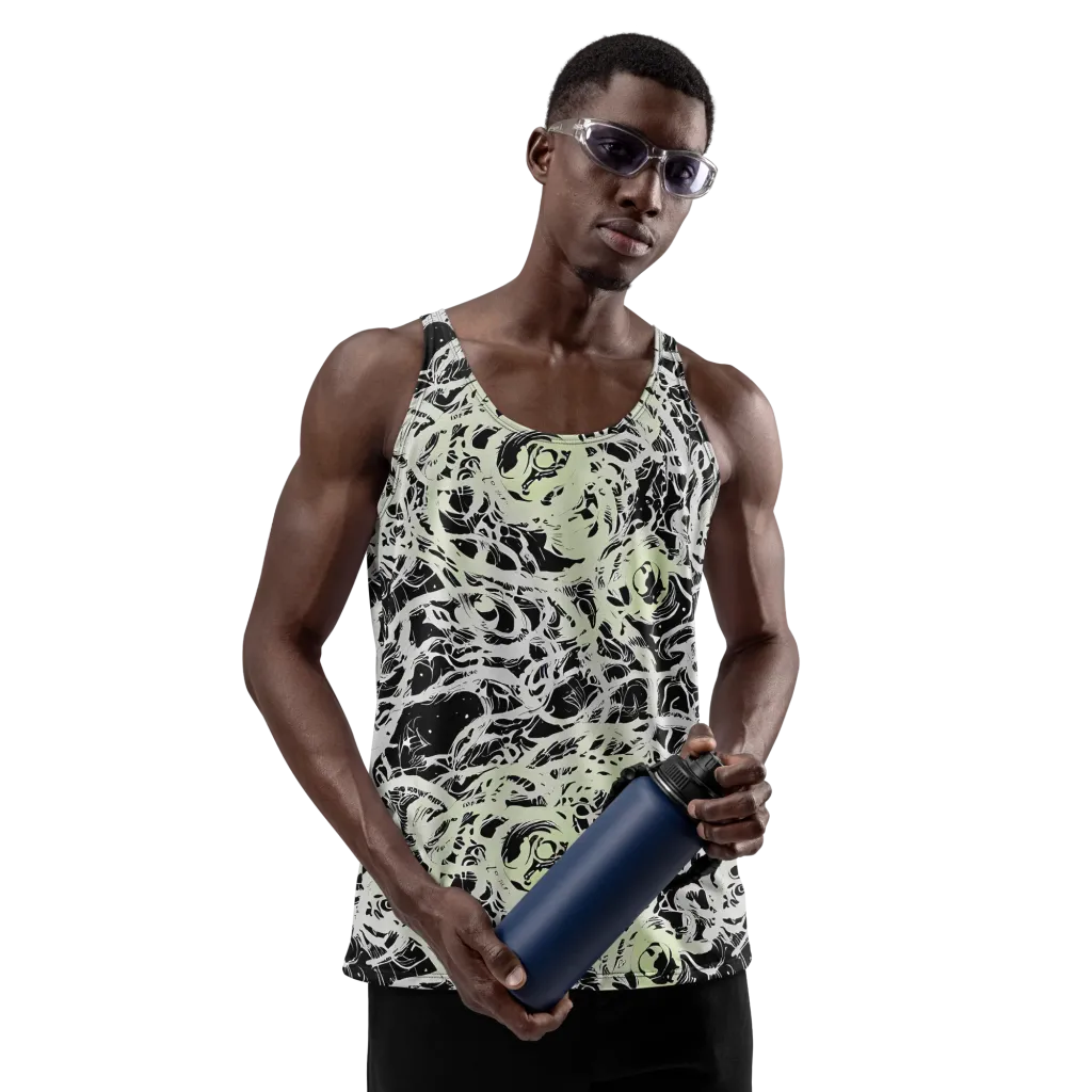 Fossil Current on Men's Tank Top — Front