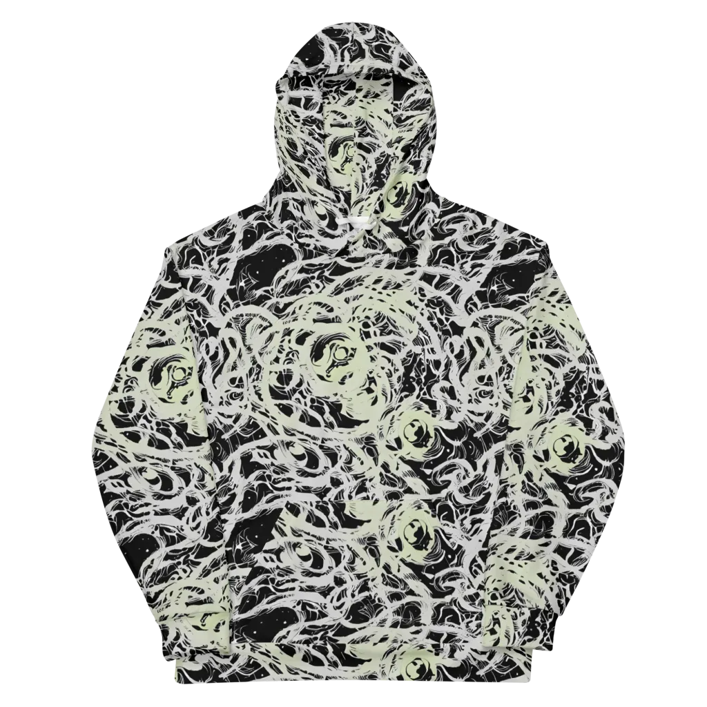Fossil Current on Cotton Hoodie — Front