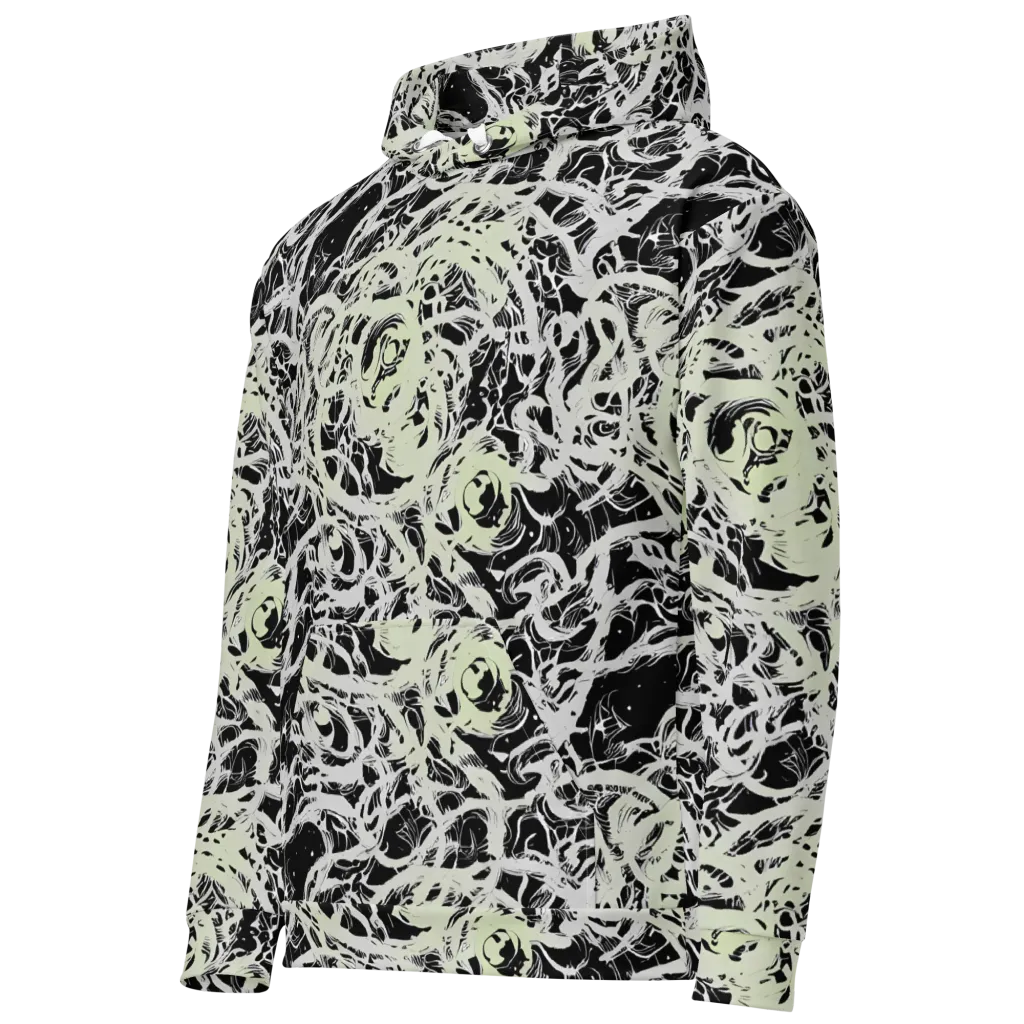 Fossil Current on Cotton Hoodie — Left Front
