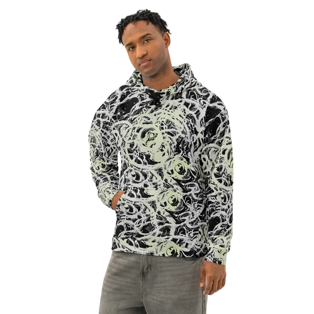 Fossil Current on Cotton Hoodie — Left Front