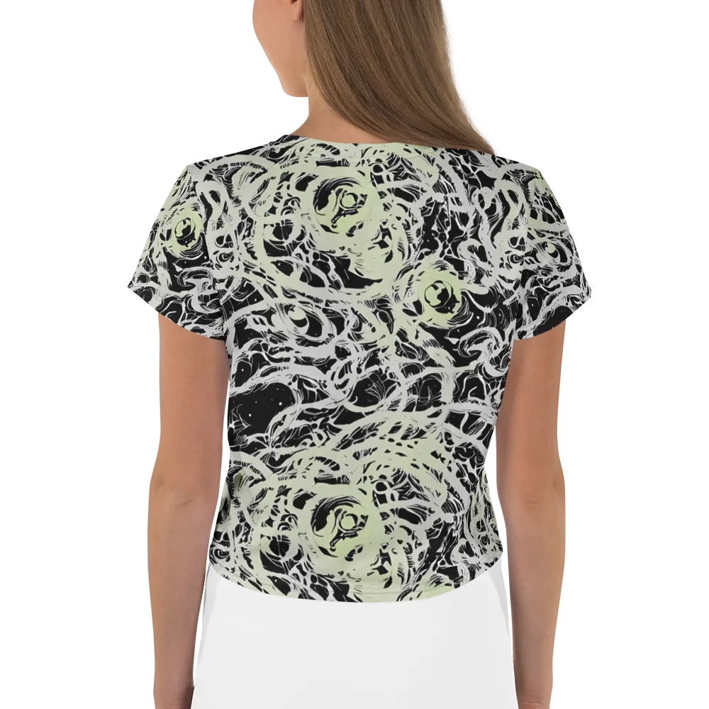 Fossil Current on Crop Tee — Back
