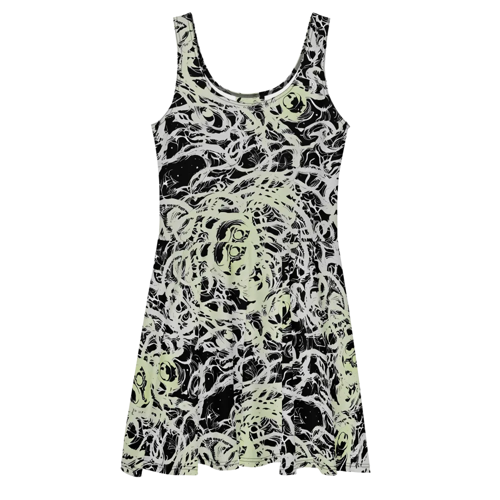Fossil Current on Skater Dress — Front