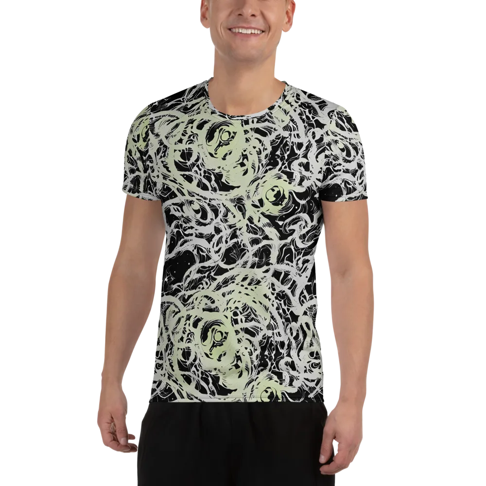 Fossil Current on Men's Athletic T-Shirt — Front