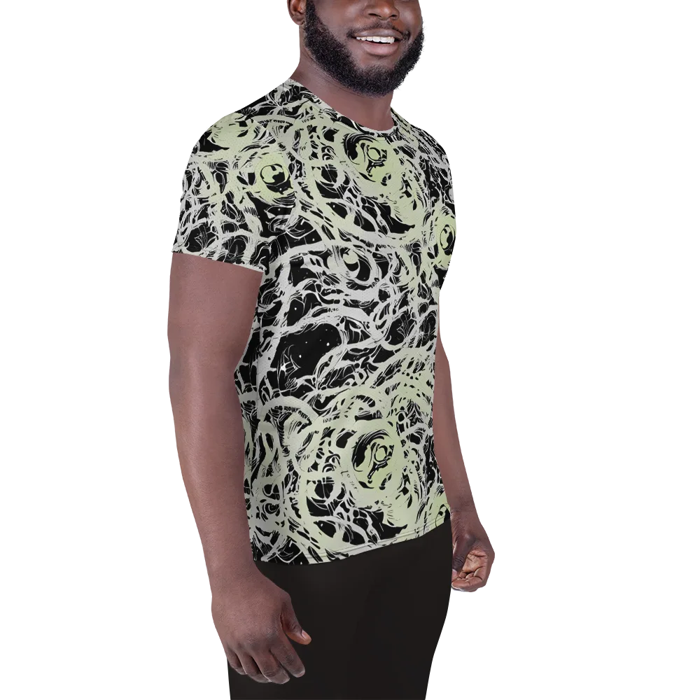 Fossil Current on Men's Athletic T-Shirt — Right
