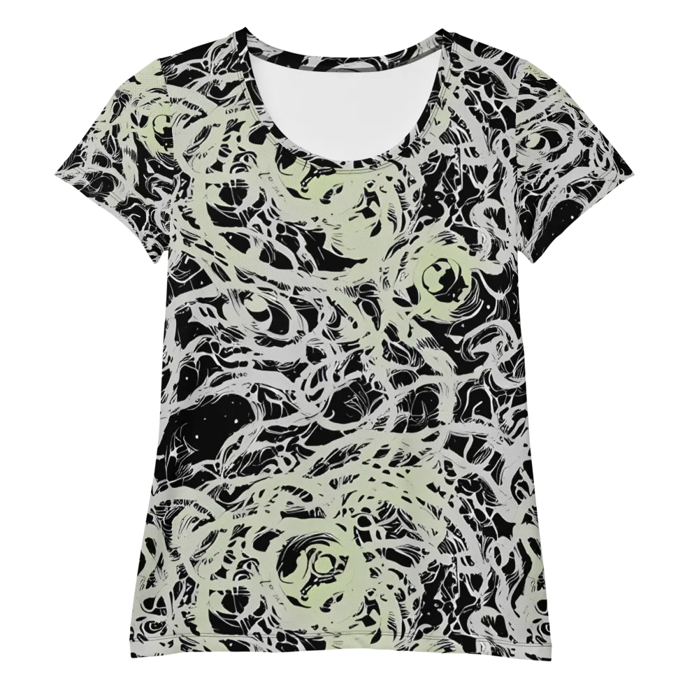 Fossil Current on Women's Athletic T-Shirt — Front