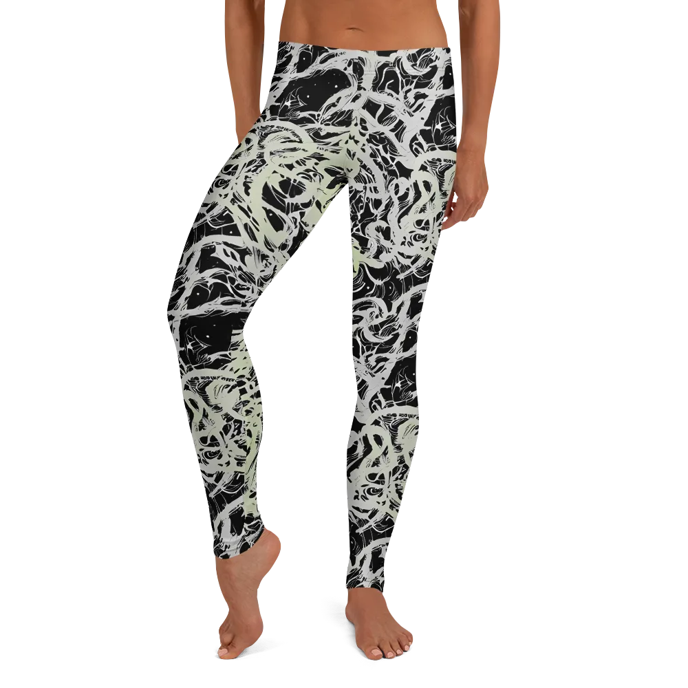 Fossil Current on Leggings — Front