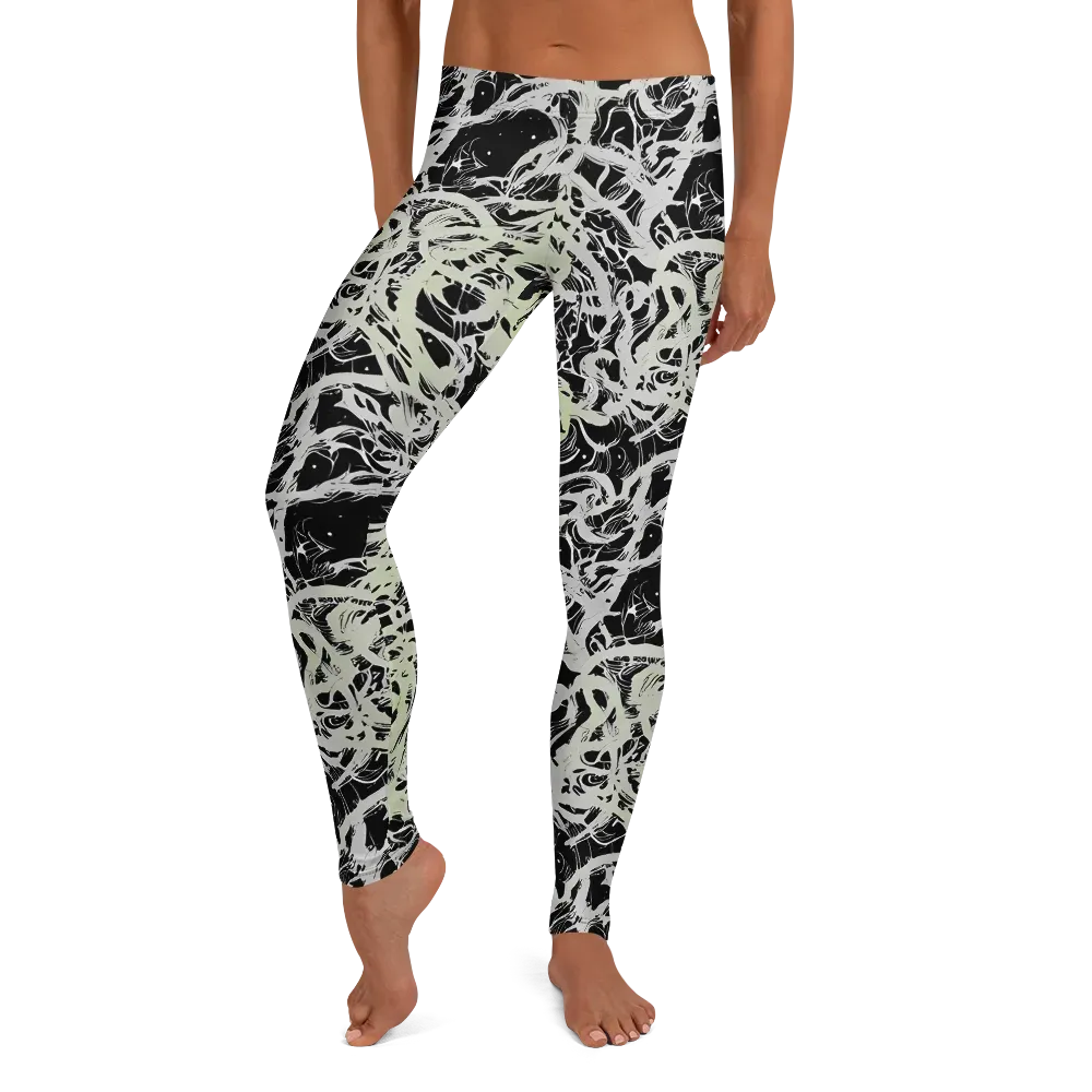 Fossil Current on Leggings — Front