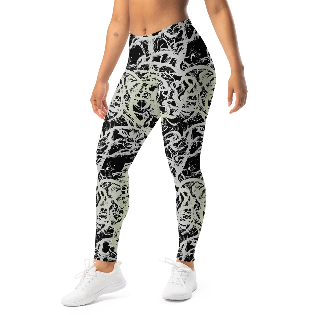 Fossil Current on Leggings — Left Front