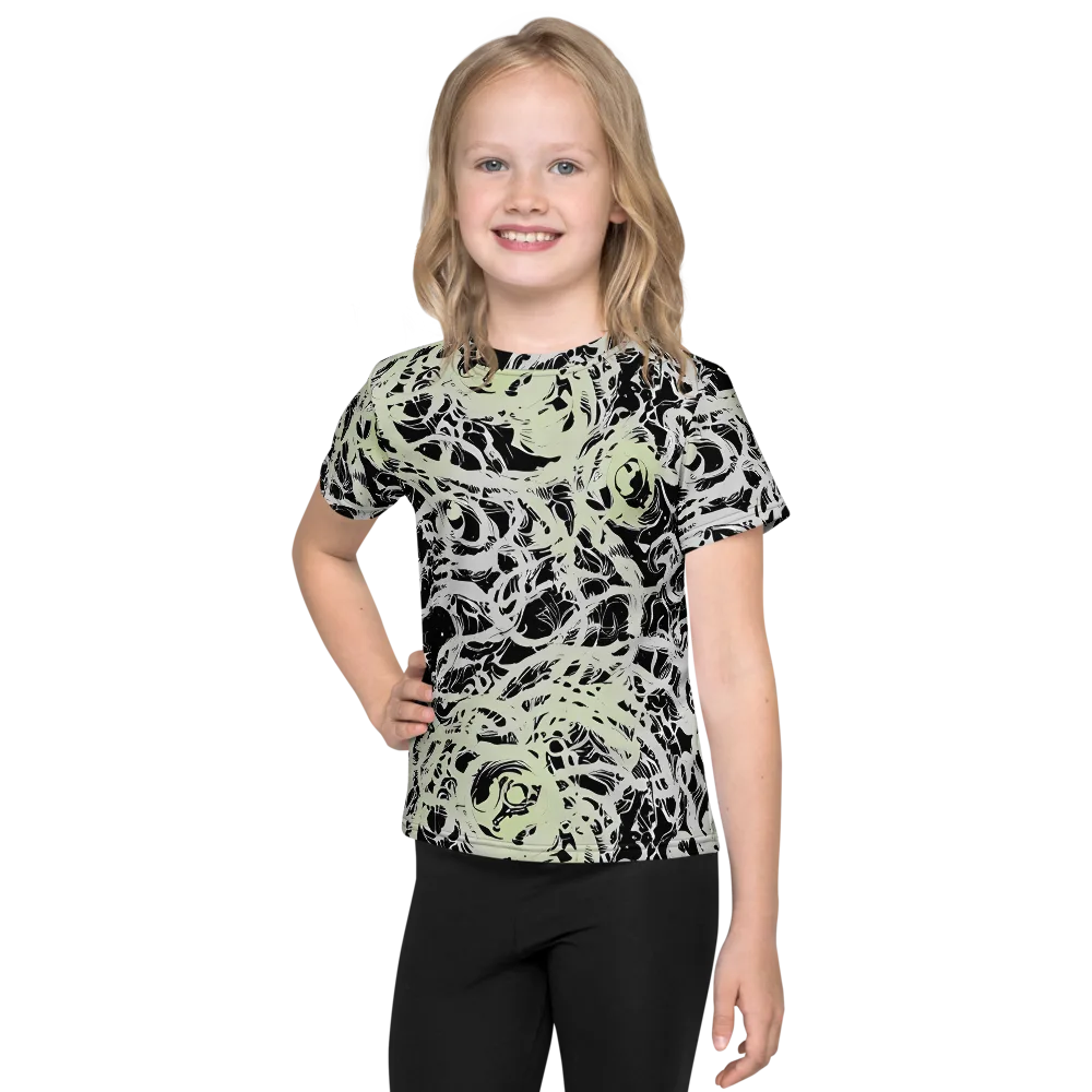Fossil Current on Kids Crew Neck T-Shirt — Front