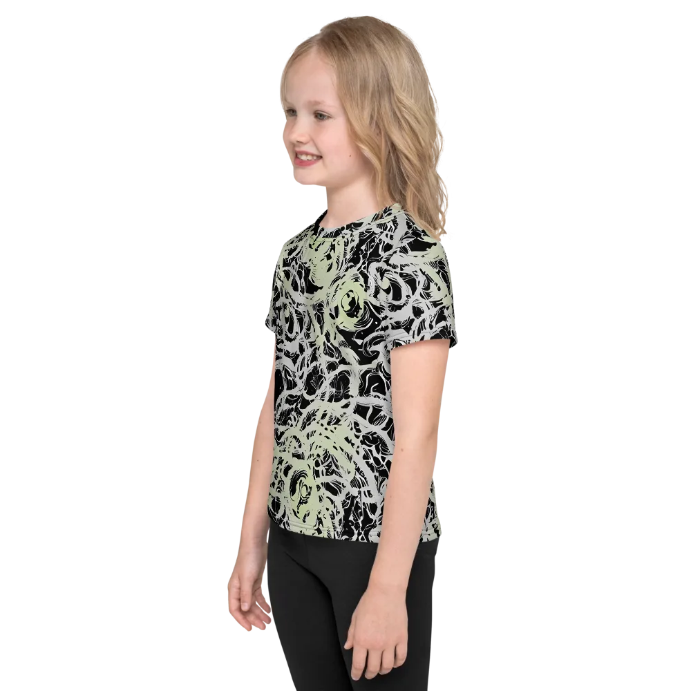 Fossil Current on Kids Crew Neck T-Shirt — Left