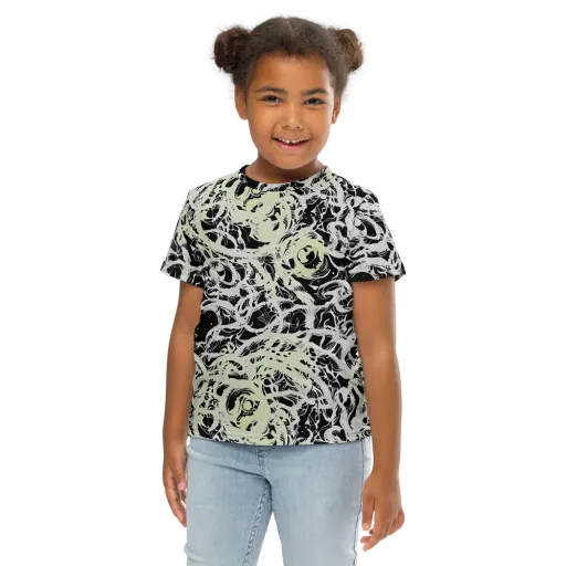 Fossil Current on a Kids Crew Neck T-Shirt