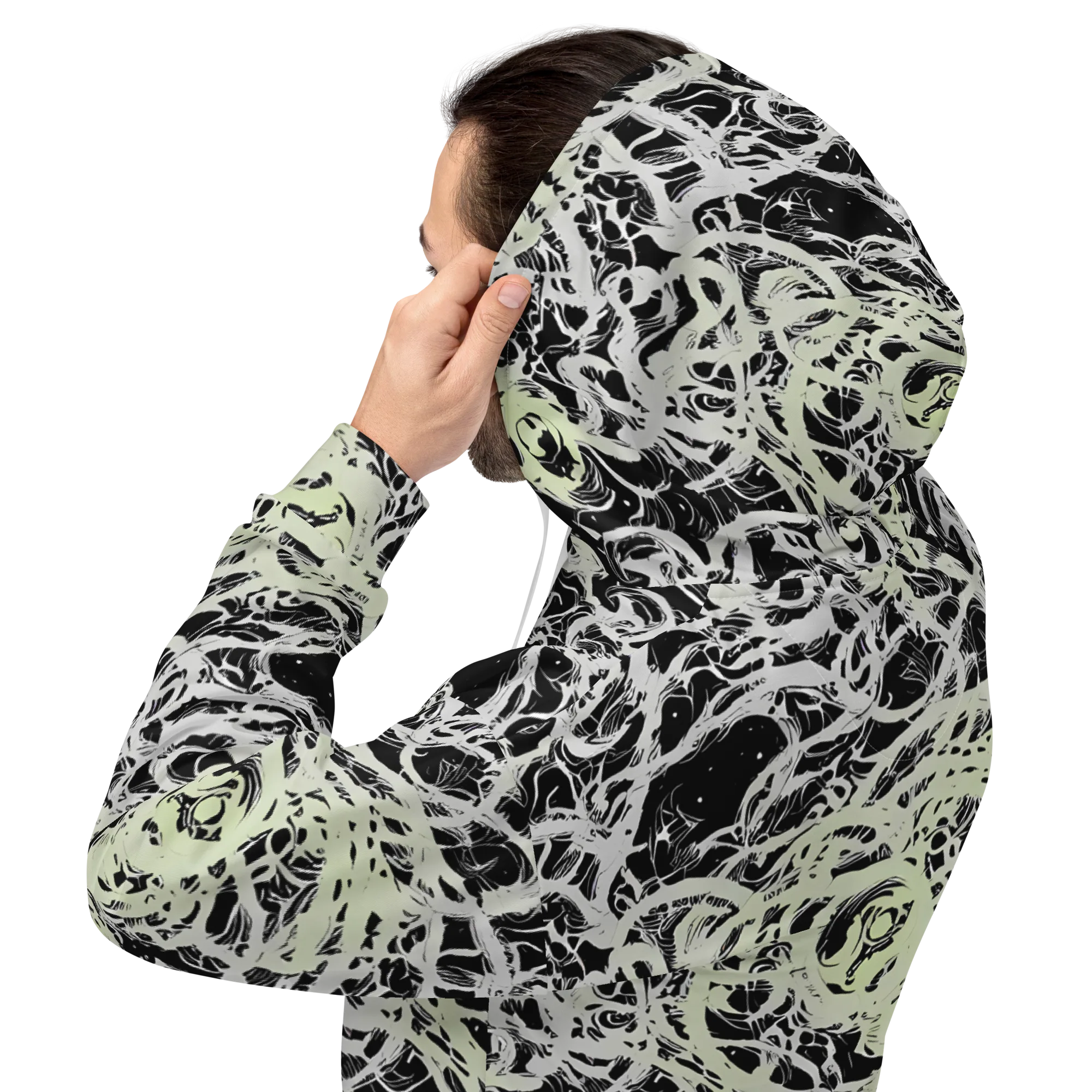 Fossil Current on Hoodie — Back