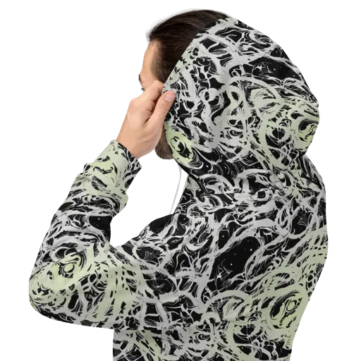 Fossil Current on a Hoodie