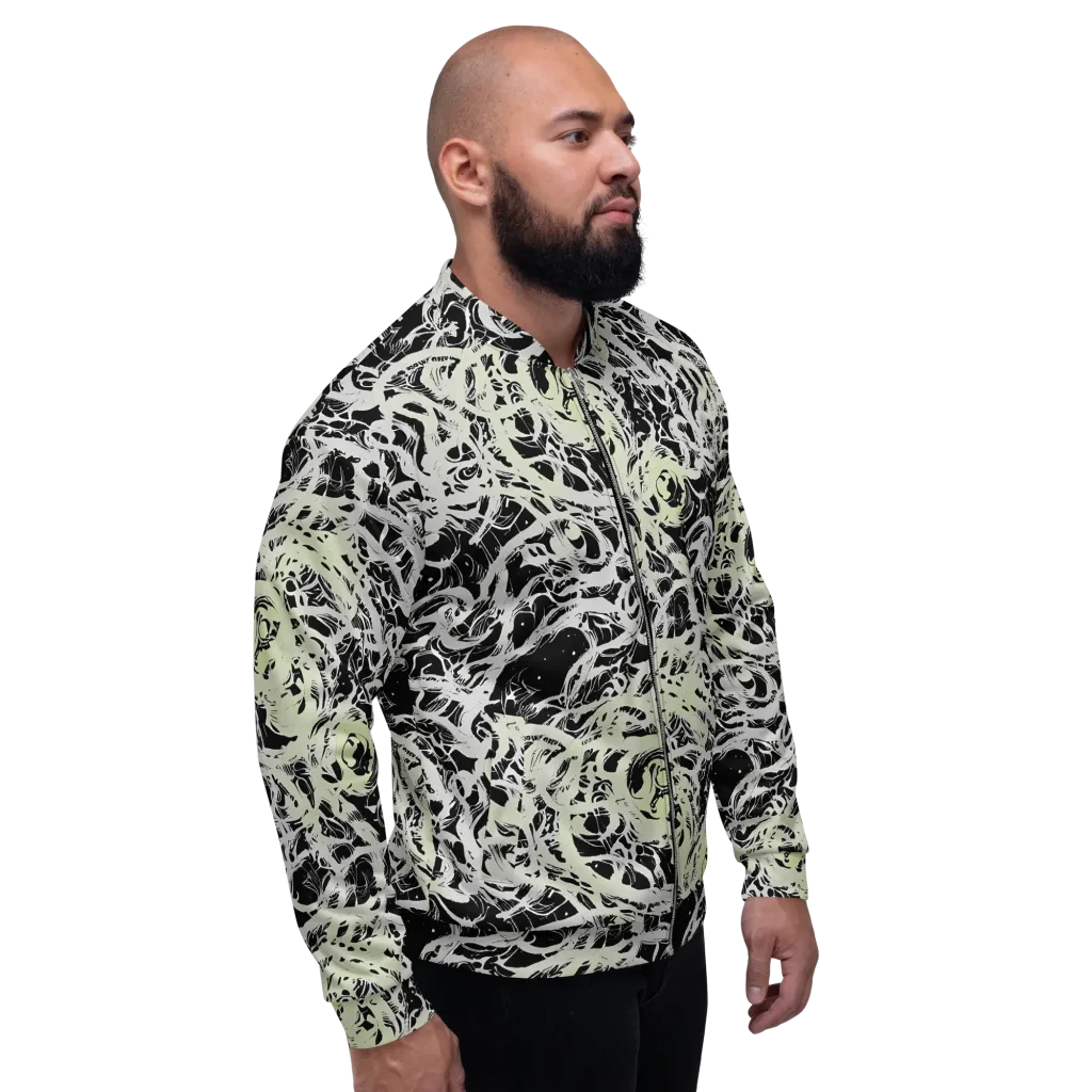 Fossil Current on Bomber Jacket — Right