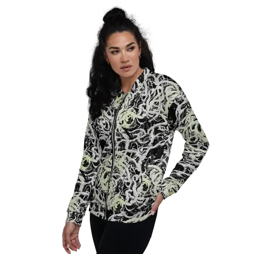 Fossil Current on a Bomber Jacket