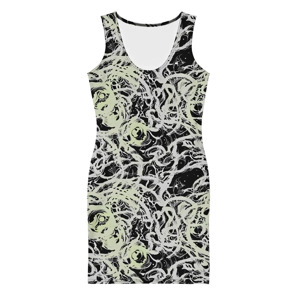 Fossil Current on Bodycon Dress — Front