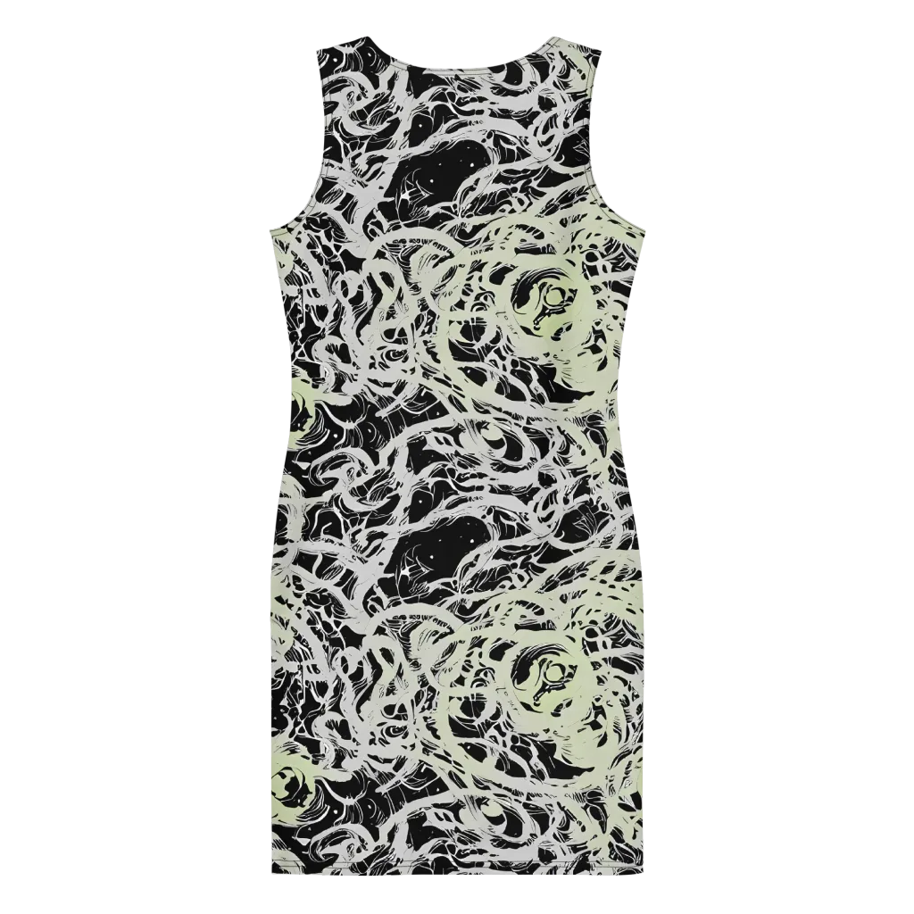 Fossil Current on Bodycon Dress — Back