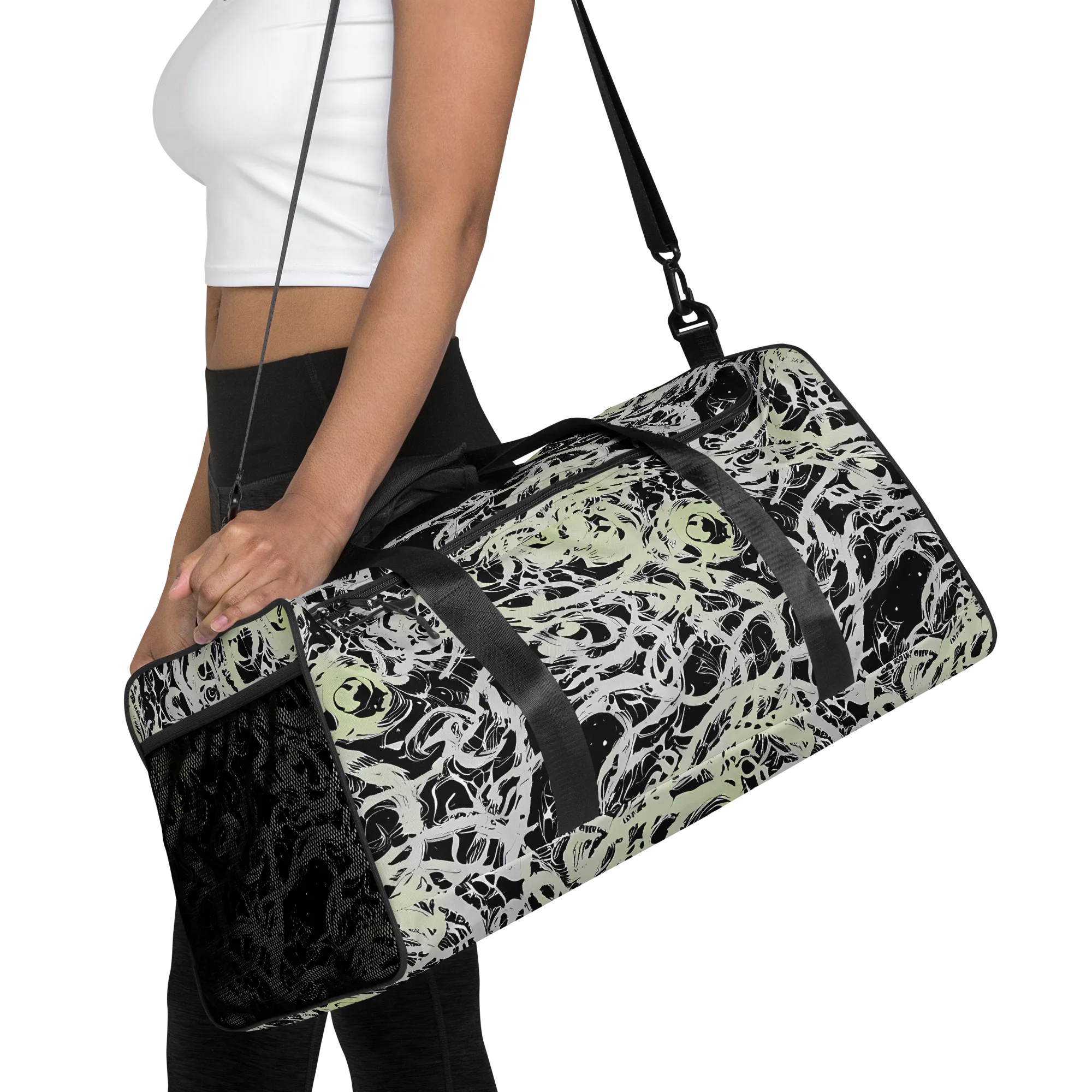 Fossil Current on Duffle Bag — Front