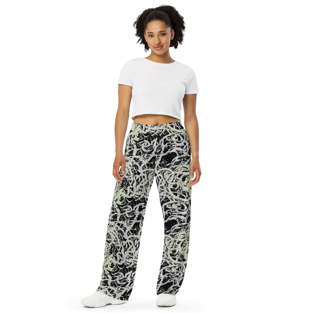 Fossil Current on Wide-Leg Pants — Front