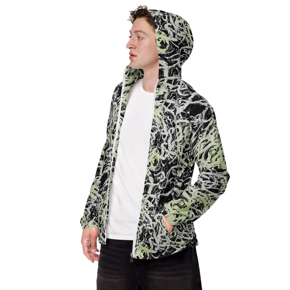 Fossil Current on Men's Windbreaker — Left Front