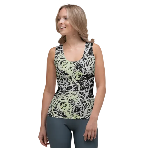 Fossil Current on a Women's Tank Top