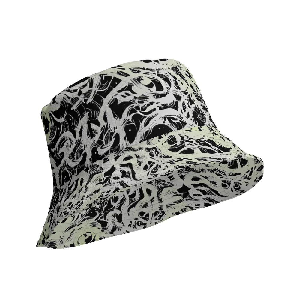 Fossil Current on Reversible Bucket Hat — Product details Outside