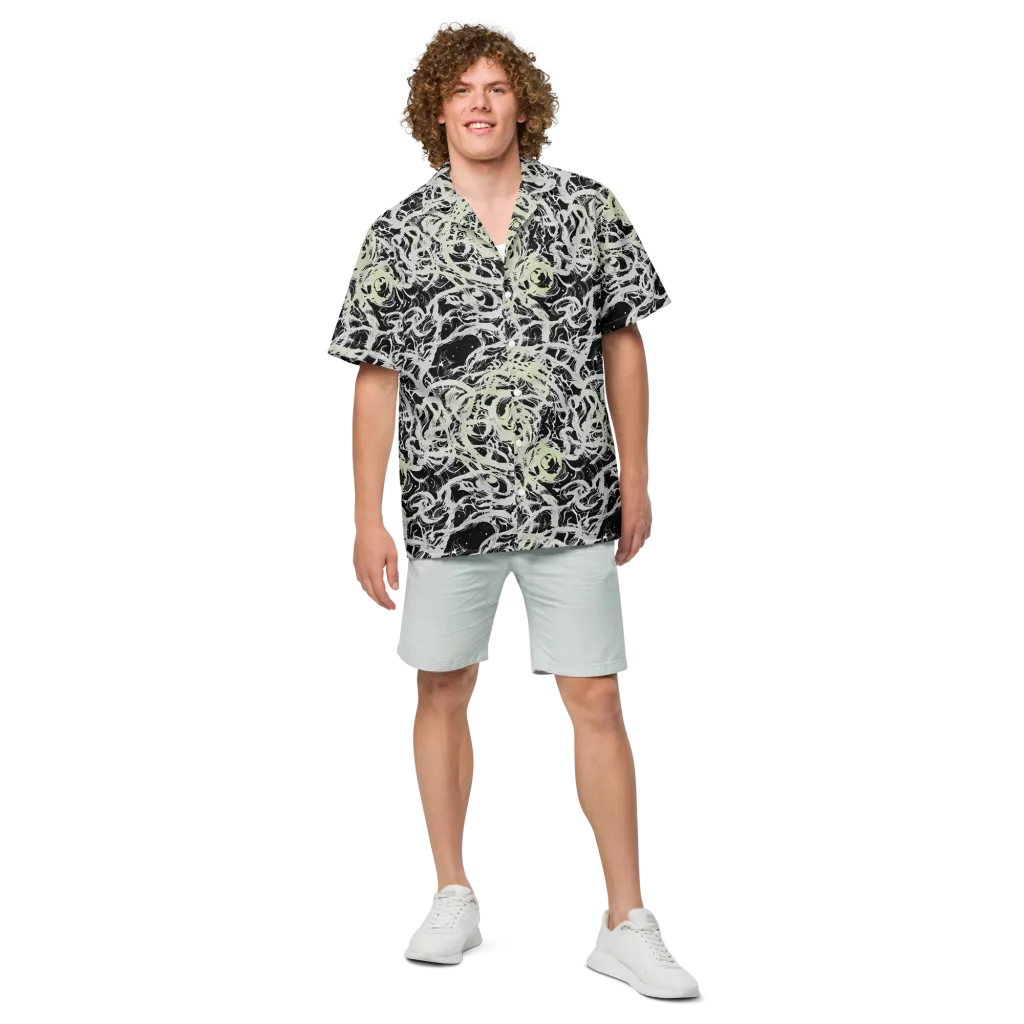 Fossil Current on Button Shirt — Front