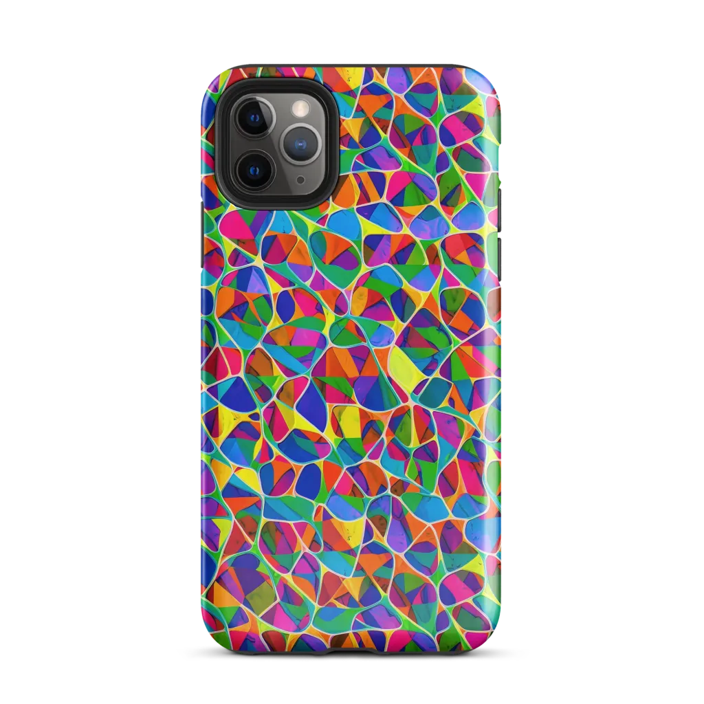 Chromatic Labyrinth on Tough Case for iPhone® — Front
