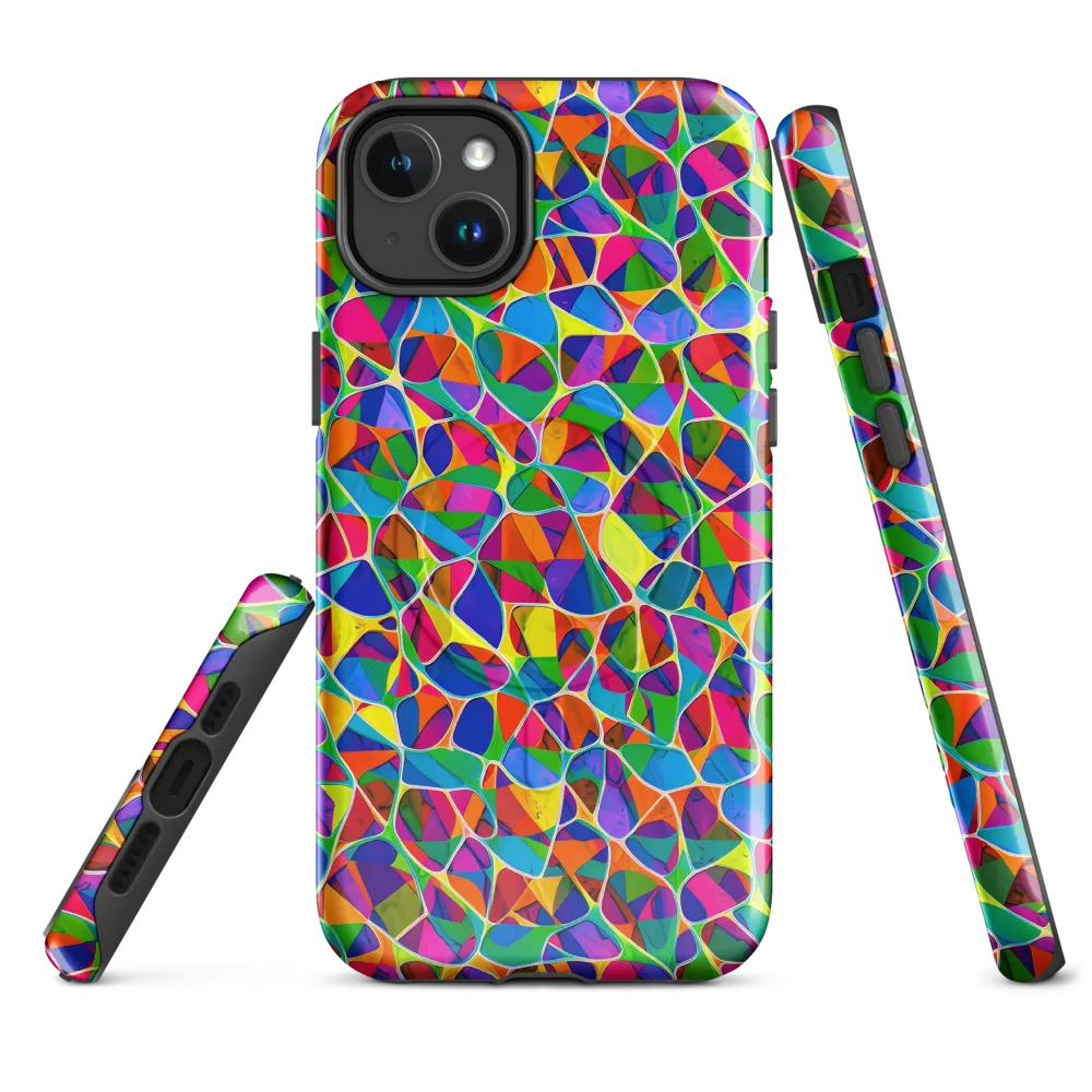 Chromatic Labyrinth on MagSafe Tough Case for iPhone® — Front