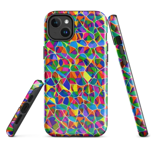 Chromatic Labyrinth on a MagSafe Tough Case for iPhone®