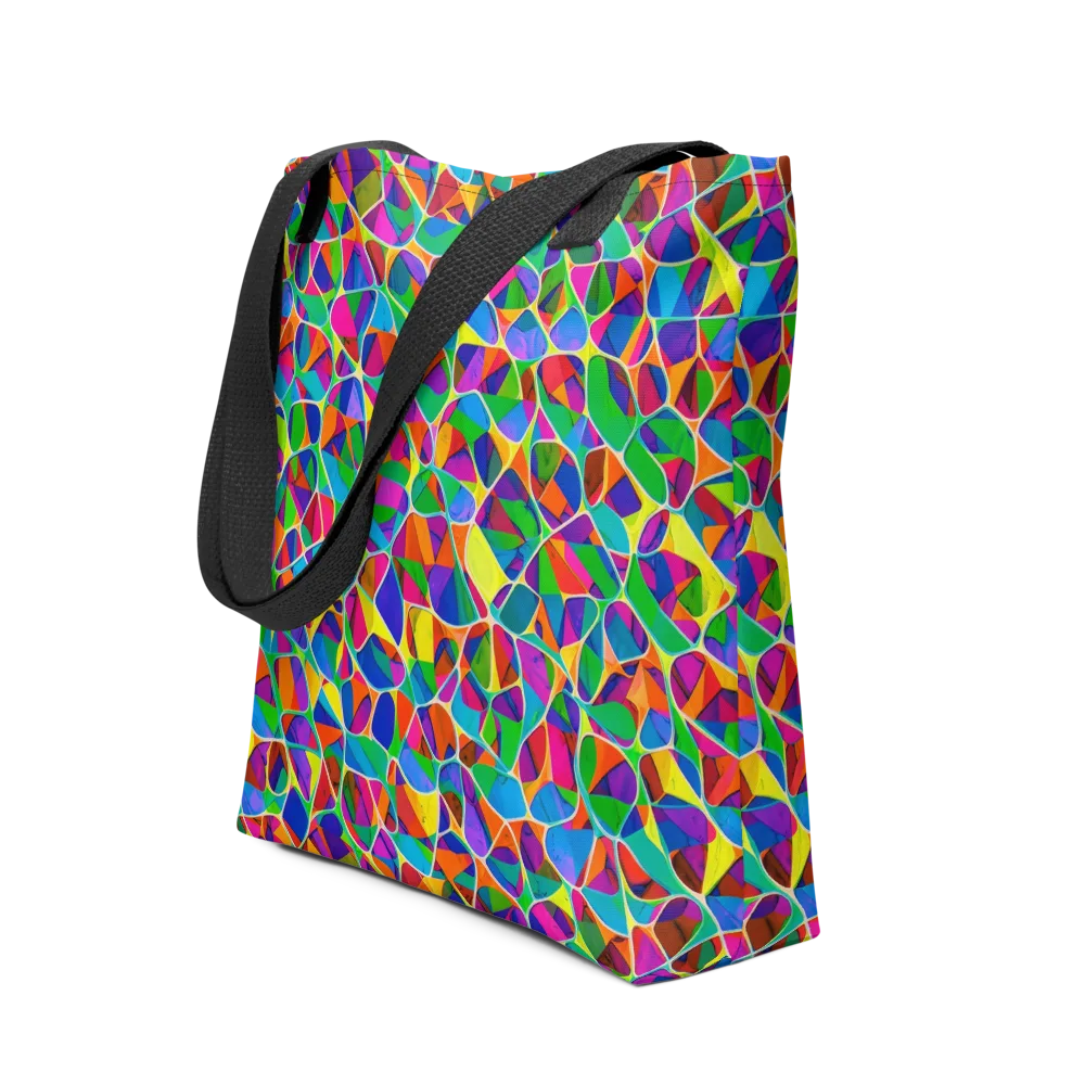 Chromatic Labyrinth on Tote Bag — Front