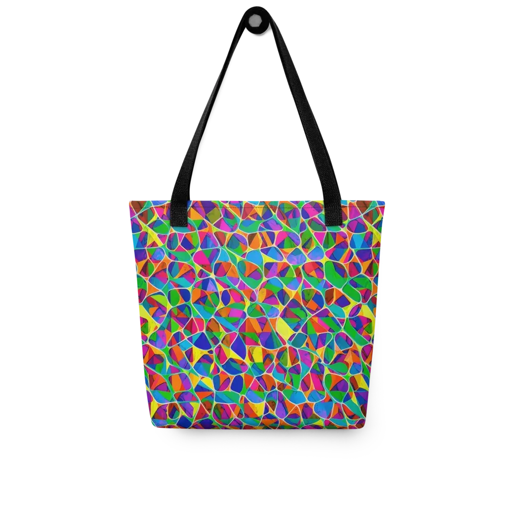 Chromatic Labyrinth on Tote Bag — Front