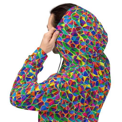 Chromatic Labyrinth on a Hoodie