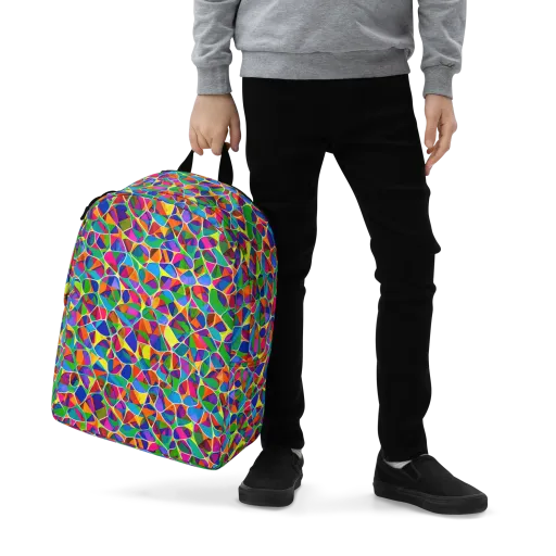 Chromatic Labyrinth on a Minimalist Backpack