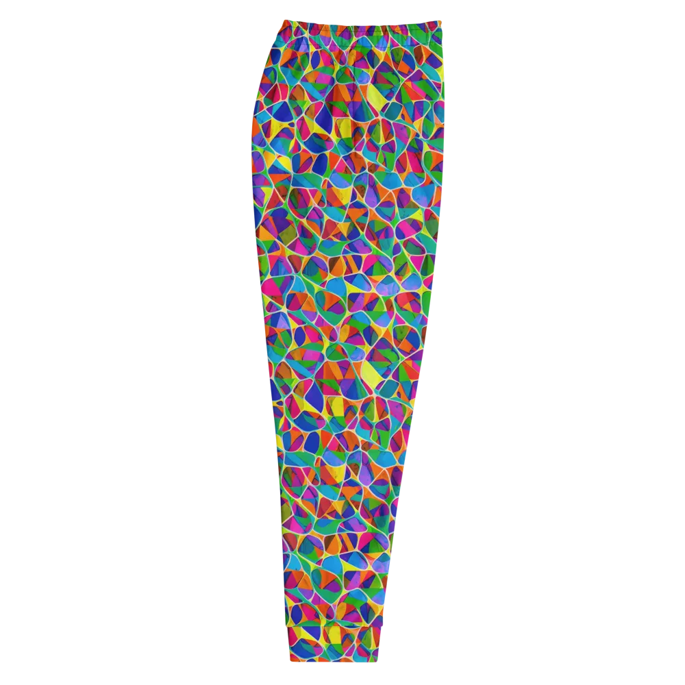 Chromatic Labyrinth on Men's Joggers — Right