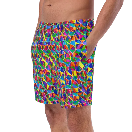 Chromatic Labyrinth on a Swim Trunks