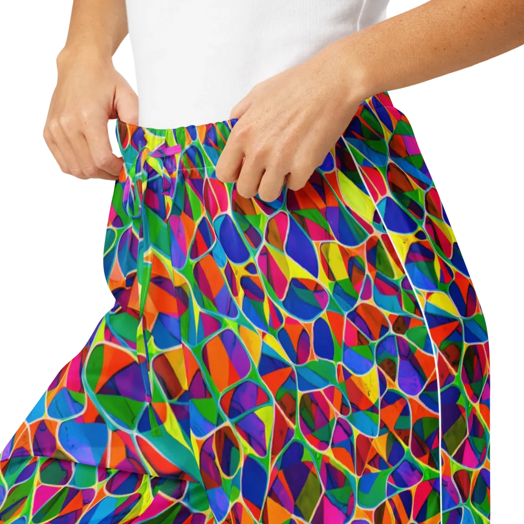 Chromatic Labyrinth on Women's Pajama Pants — Product details
