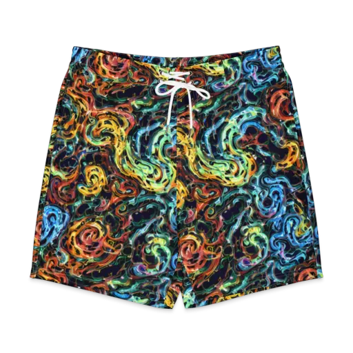 Ember And Ice on a Men's Board Shorts