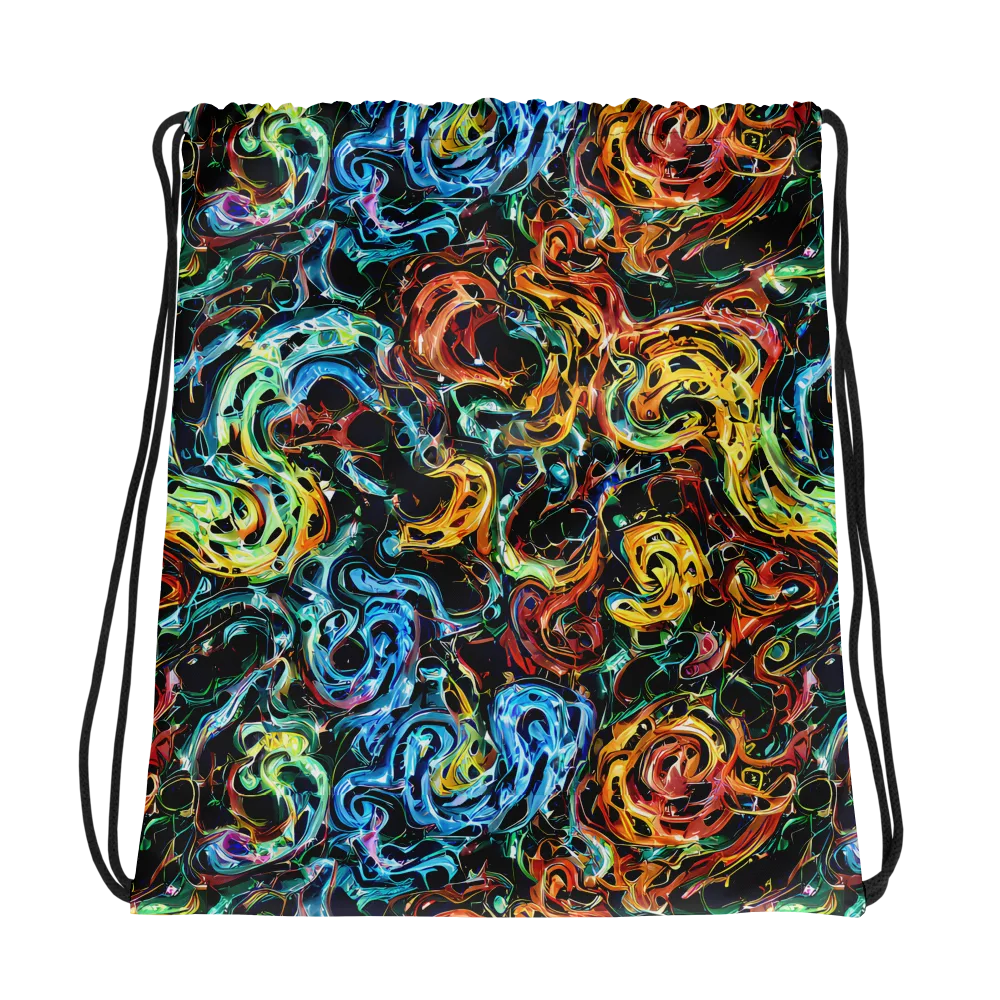 Ember And Ice on Drawstring Bag — Photo