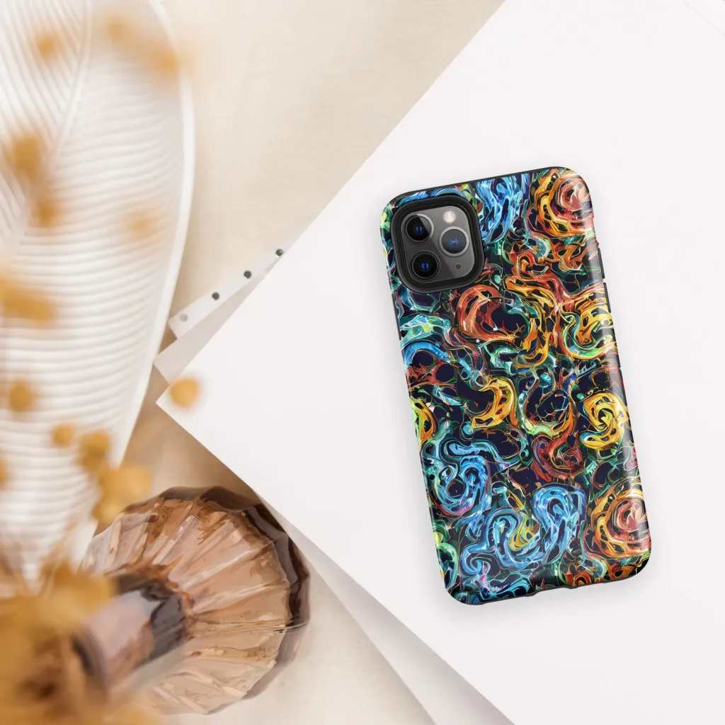 Ember And Ice on Tough Case for iPhone® — Front