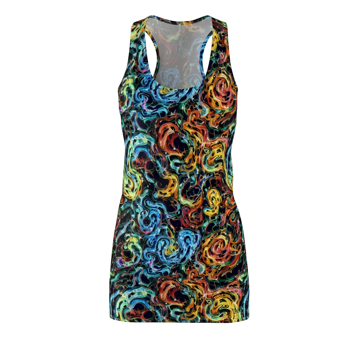 Ember And Ice on Racerback Dress — Front