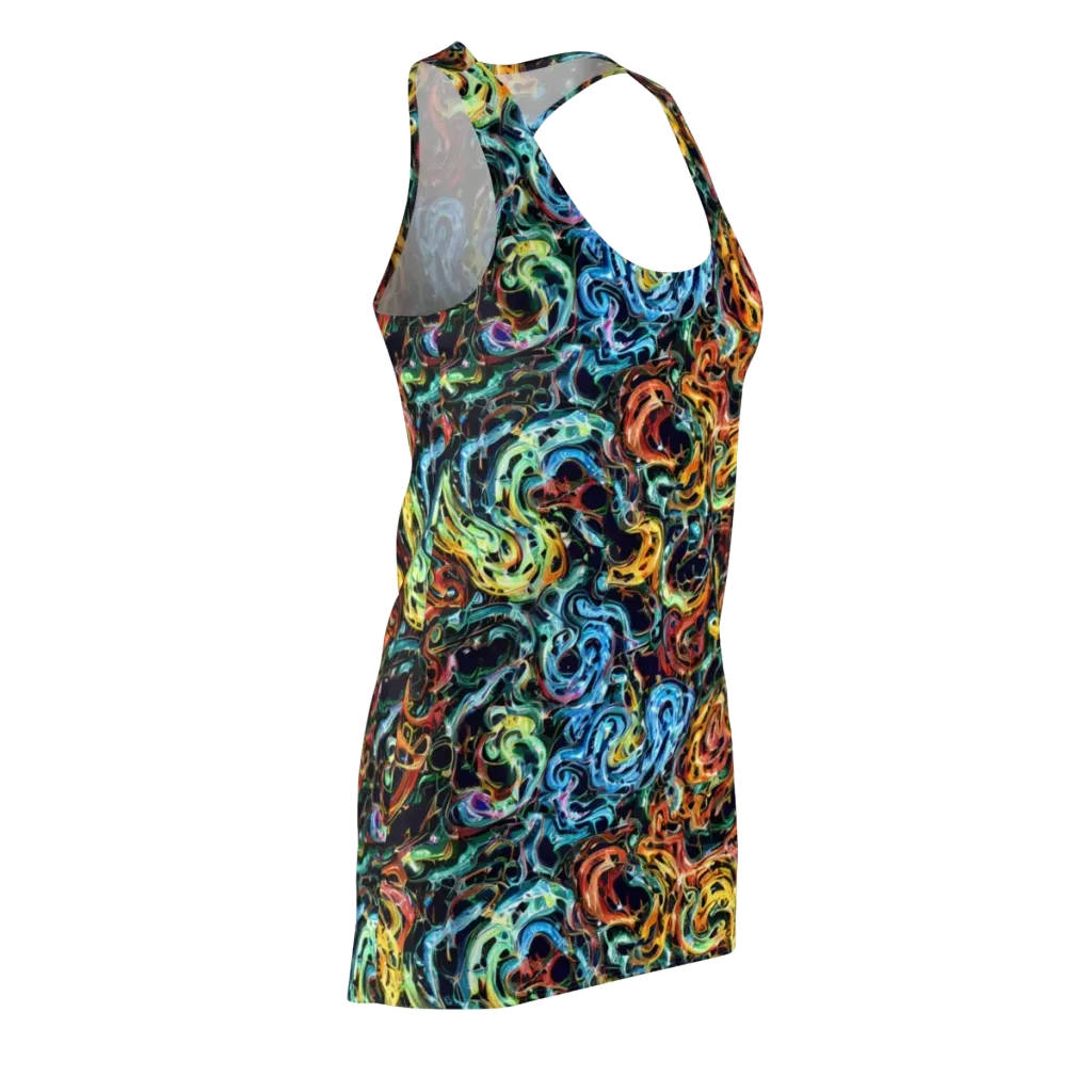 Ember And Ice on Racerback Dress — Front Side