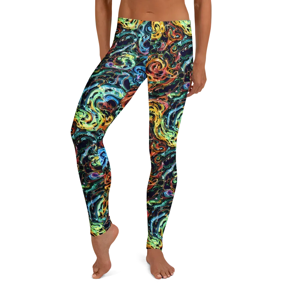 Ember And Ice on Leggings — Front